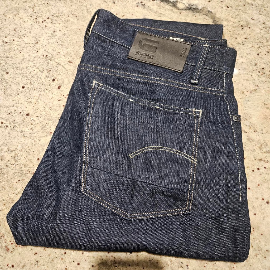 GStar Raw Triple A Straight Jeans Mens 32x32 GStar Raw Triple A Straight Jeans Mens 32x32